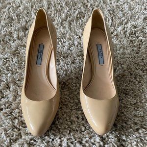 Prada Patent Leather Platform Pumps Size 36.5/6.5
